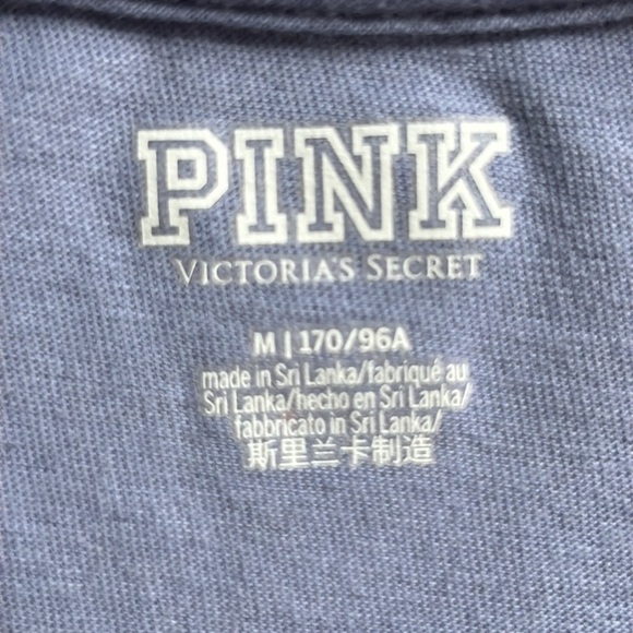 PINK T-Shirt with Silver Logo Size Medium - Picture 5 of 7